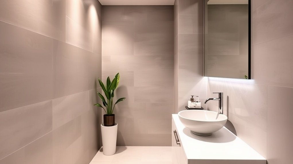 conseils de transformation de salle de bain abordables