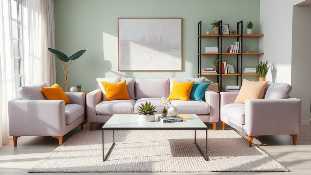 Des couleurs équilibrées améliorent l'atmosphère