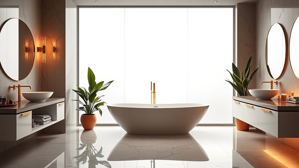 exploration des tendances de design de salle de bain