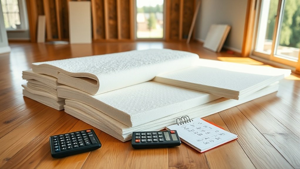 budgétiser les coûts d'isolation