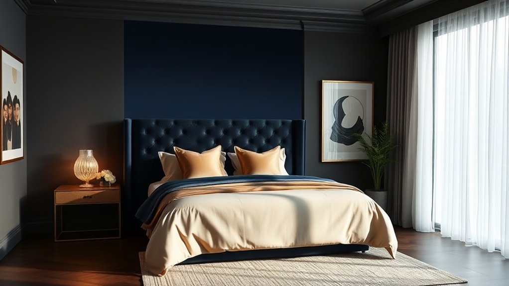 chic décoration de chambre d'adulte