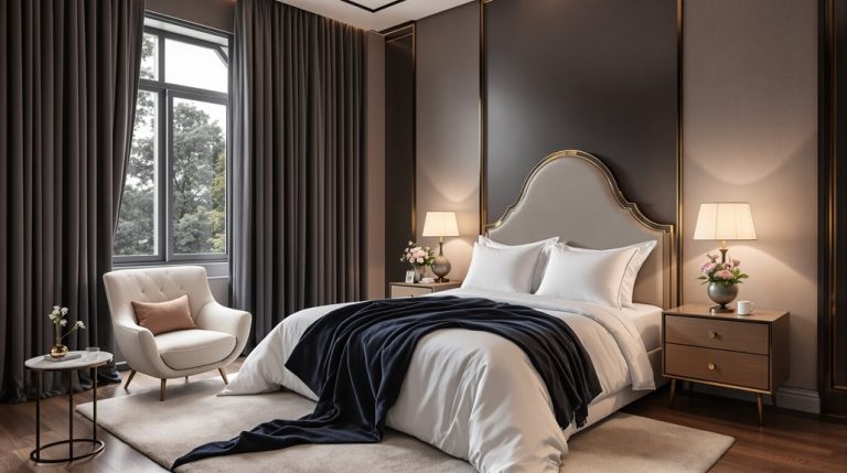 décoration de chambre adulte chic