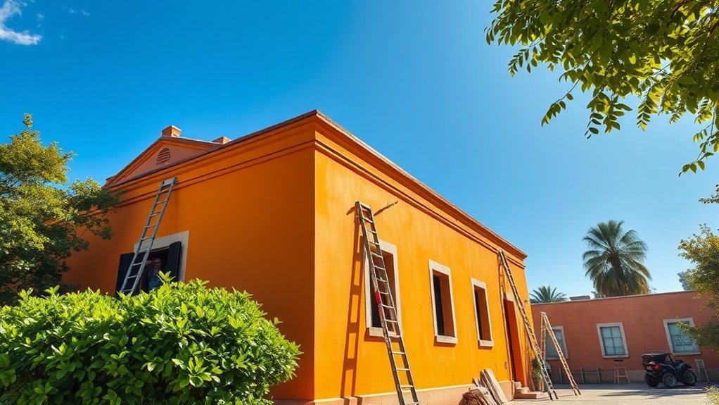 considérations de timing pour la rénovation de façade