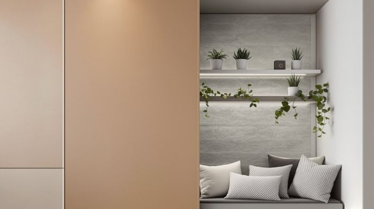 esthétique de l'isolation des murs intérieurs