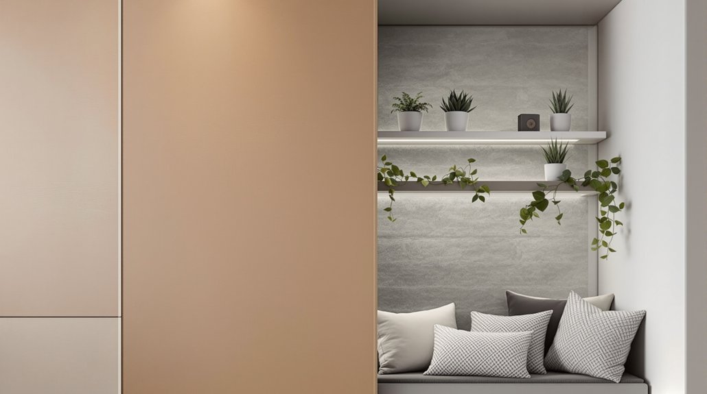 esthétique de l'isolation des murs intérieurs