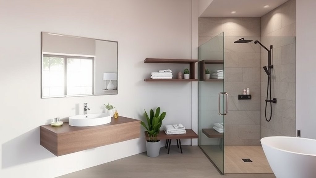 maximiser la fonctionnalité de la salle de bain de manière stratégique