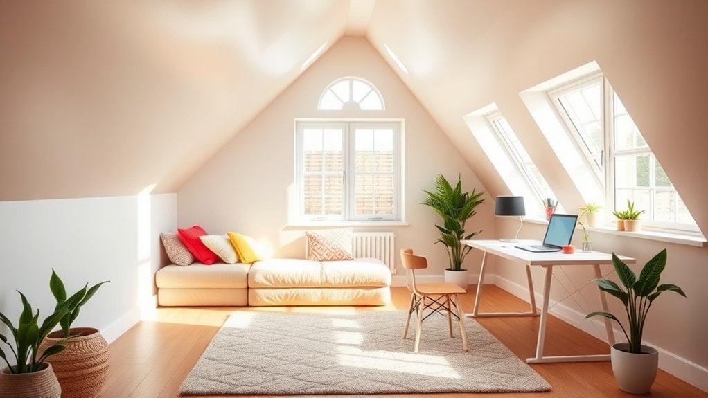 optimiser l'espace du grenier visuellement