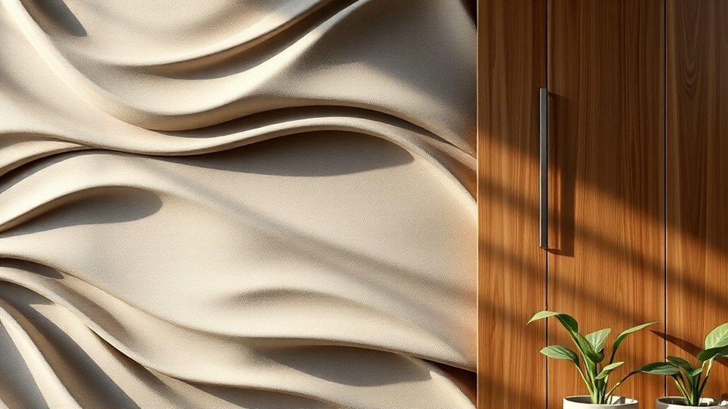 solutions de mur 3D texturé