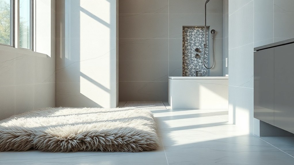 La taille des carreaux impacte la perception de l'espace