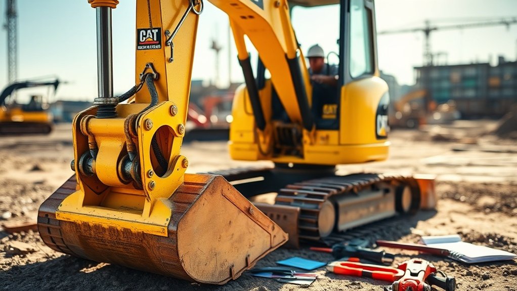 considérations sur les mini excavateurs d'occasion