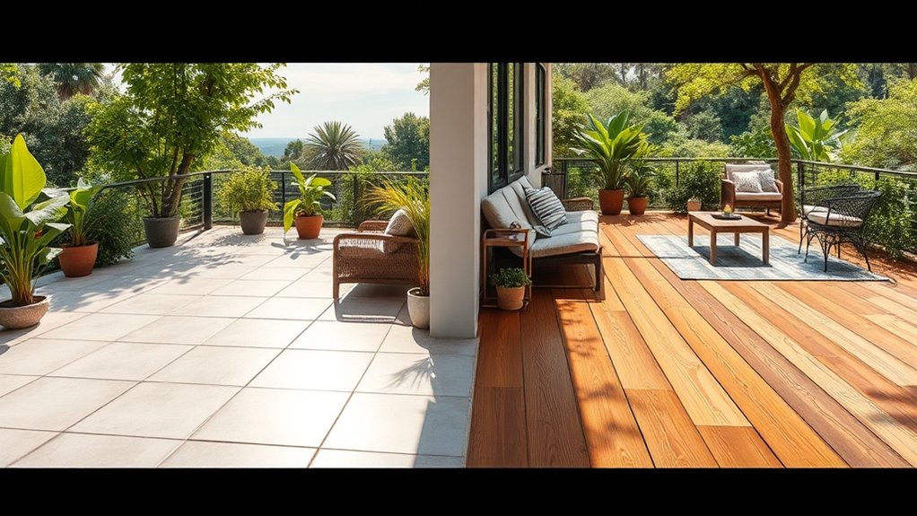 solutions de revêtement de terrasse résistant aux intempéries