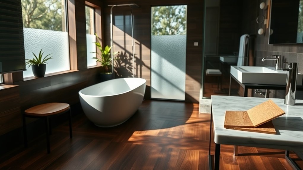 choix de bois pour les salles de bains