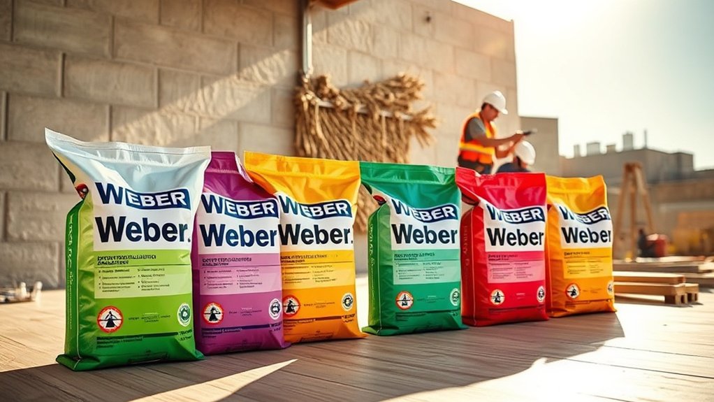 choisir des produits Weber appropriés