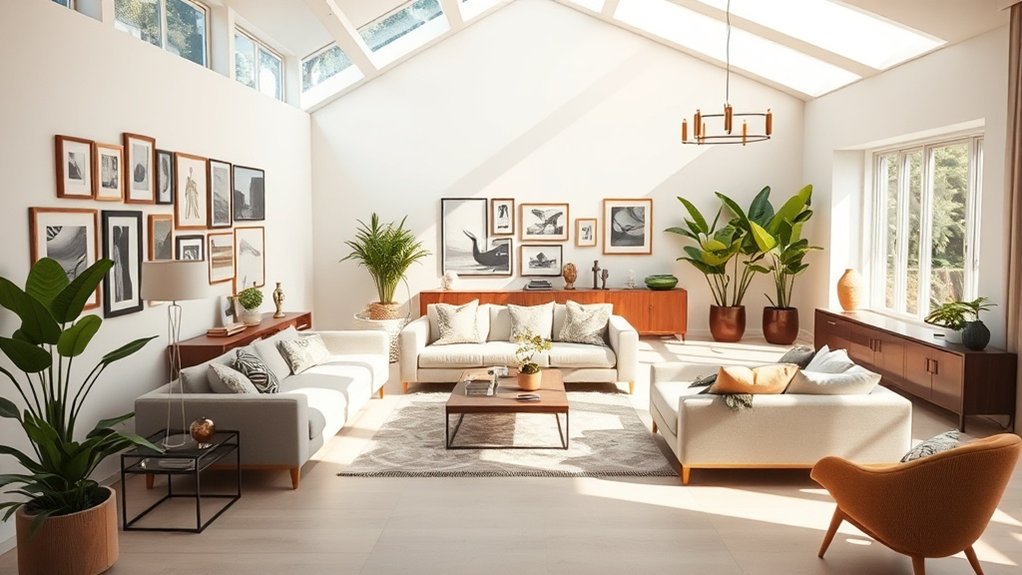 design d'espace de vie fonctionnel