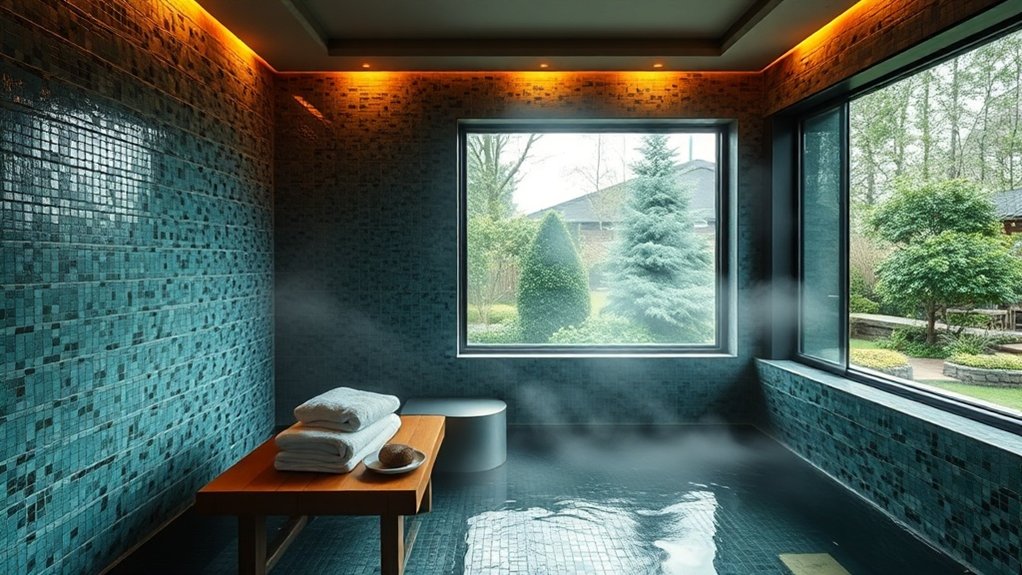 considérations pour le placement idéal d'un hammam