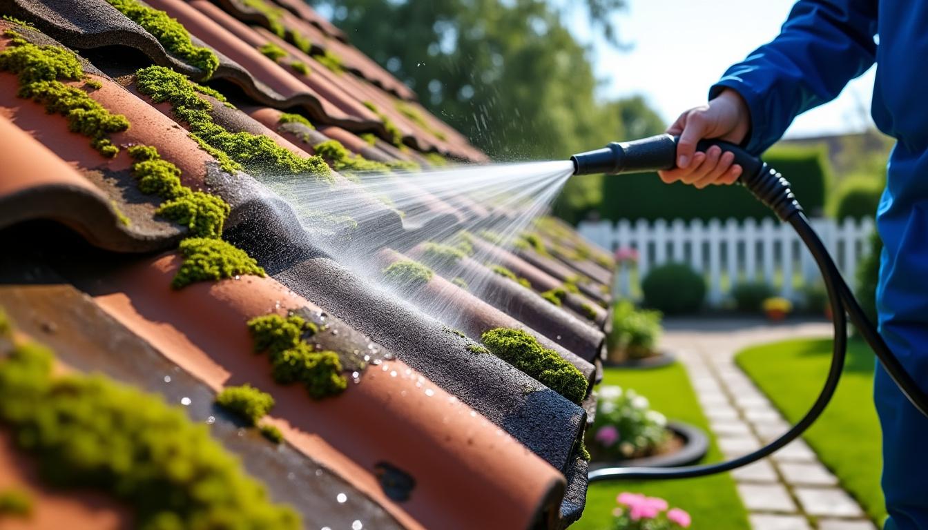 découvrez des méthodes efficaces pour éliminer la mousse sur votre toiture et protéger votre maison des dommages. suivez nos conseils pratiques pour un toit propre et durable.