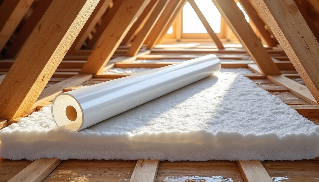 découvrez l'importance d'un pare-vapeur pour la toiture et apprenez comment l'installer correctement pour protéger votre maison de l'humidité et améliorer l'isolation.