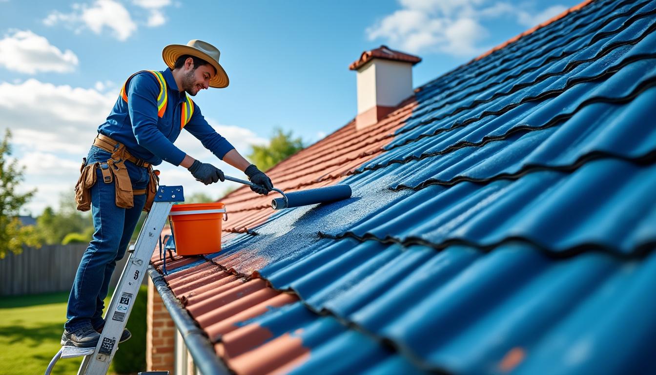 découvrez notre guide complet sur la peinture pour toiture, pour protéger efficacement votre toit tout en lui apportant une touche esthétique durable.