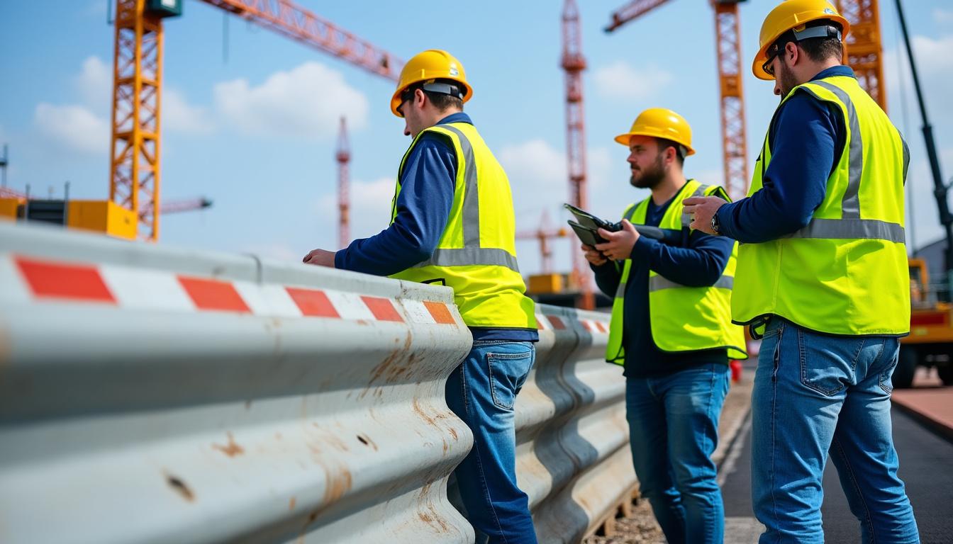 découvrez comment une barrière de chantier permet de sécuriser efficacement votre zone de travail, en protégeant les travailleurs et en délimitant clairement les espaces à risque.