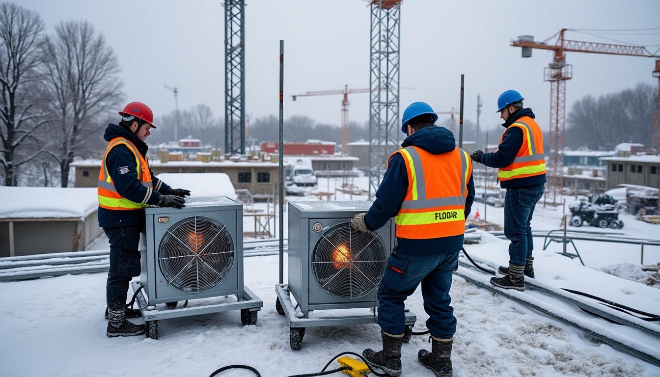 découvrez notre guide complet pour bien choisir et utiliser votre chauffage de chantier, afin d'assurer confort et sécurité sur tous vos chantiers.