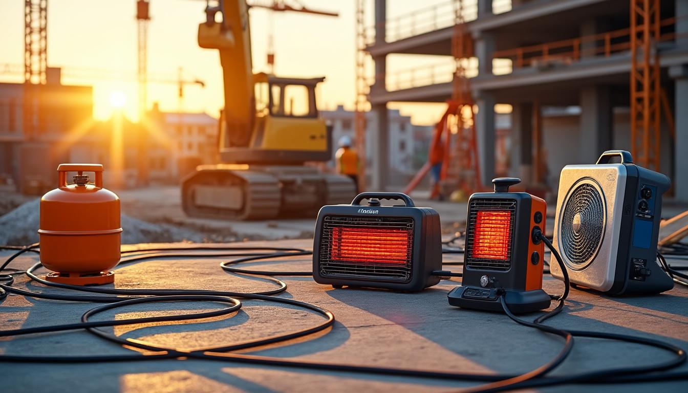 découvrez notre guide complet pour bien choisir et utiliser votre chauffage de chantier, afin d'assurer un confort optimal et une efficacité énergétique sur vos chantiers.