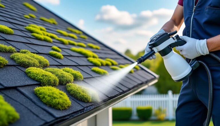 découvrez nos conseils pour choisir le meilleur produit de démoussage de toiture en 2026 et assurer l'entretien efficace et durable de votre toit.