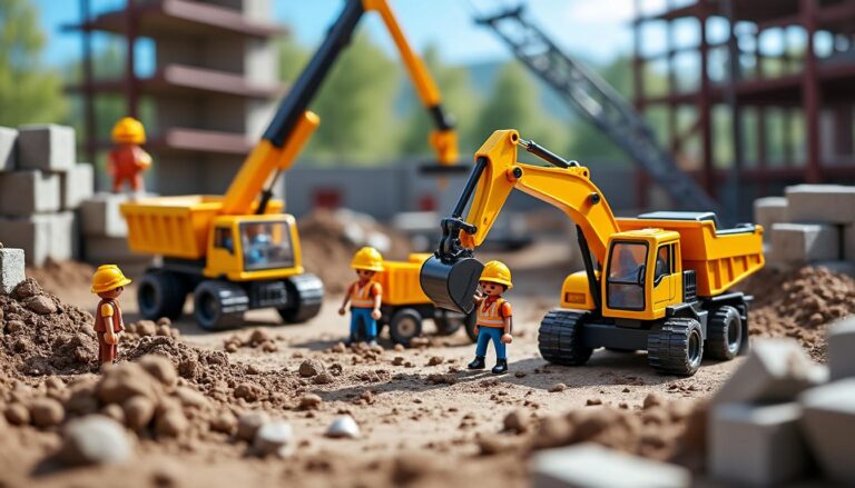plongez dans l'univers playmobil chantier et explorez ses sets incontournables pour des heures de construction et de jeu passionnantes.