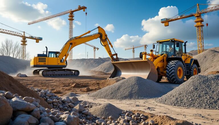 découvrez les engins de chantier essentiels pour optimiser vos travaux de construction, alliant performance et sécurité pour tous vos projets.