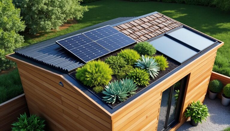 découvrez comment choisir les meilleurs matériaux pour la toiture de votre abri de jardin en 2026, alliant durabilité, esthétique et budget.