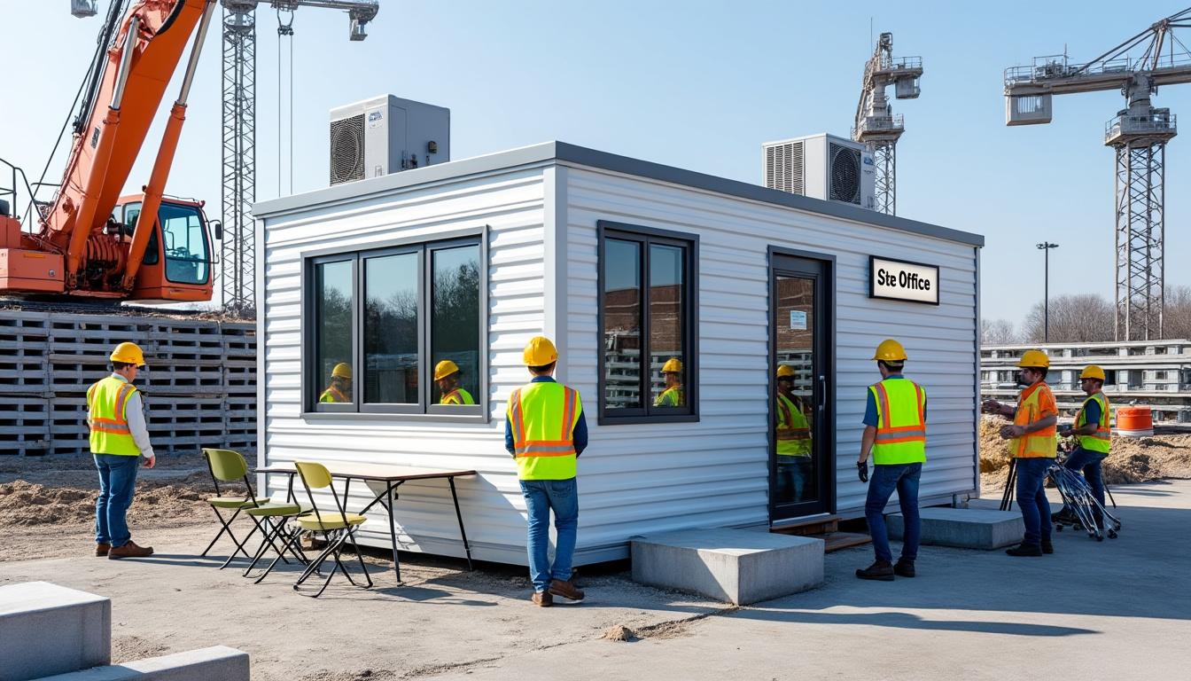 découvrez tout ce qu'il faut savoir sur le bungalow de chantier : son utilité, ses avantages et pourquoi il est indispensable sur les chantiers.