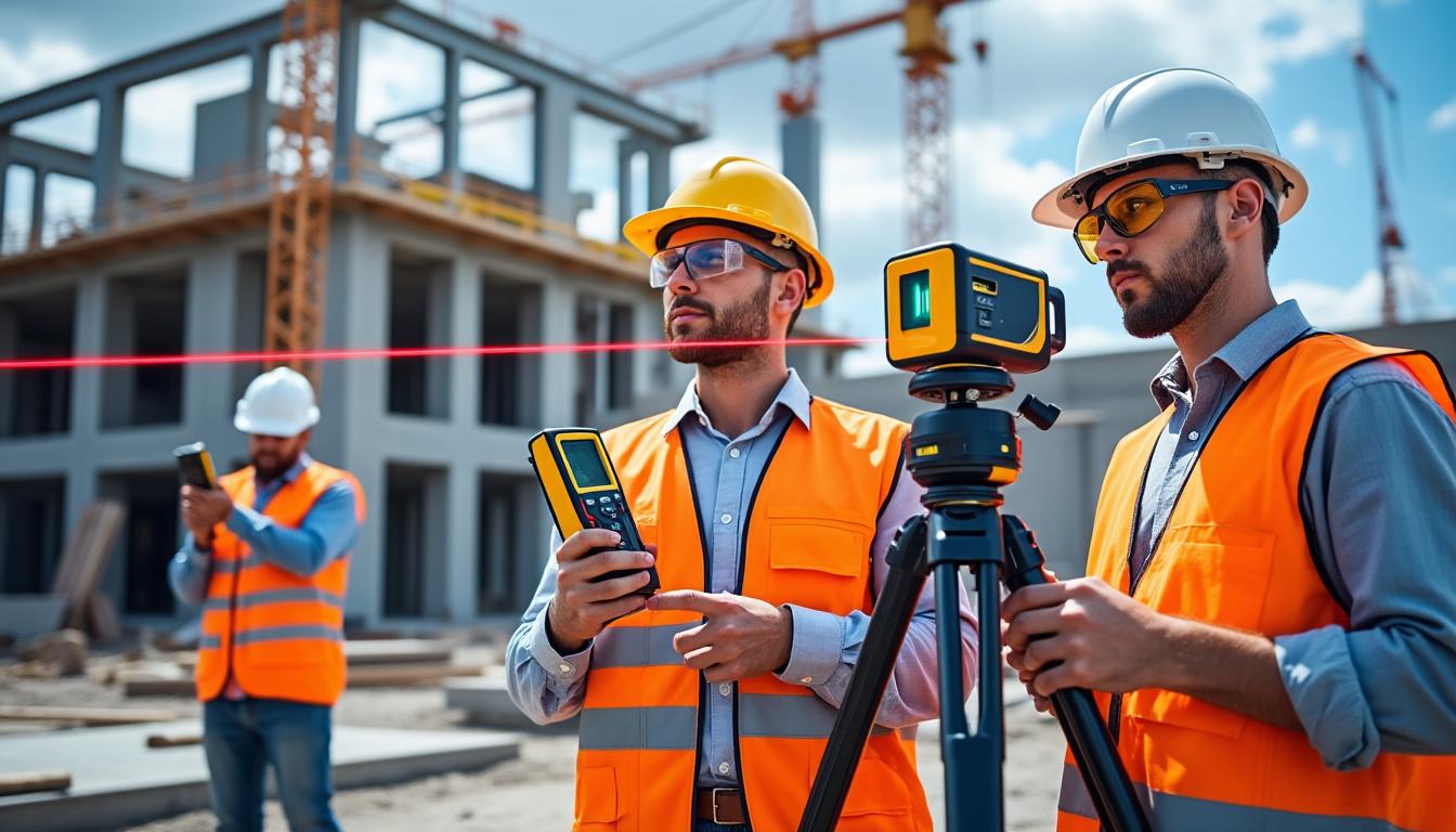 découvrez comment utiliser efficacement un laser de chantier pour améliorer la précision et la rapidité de vos travaux de construction.