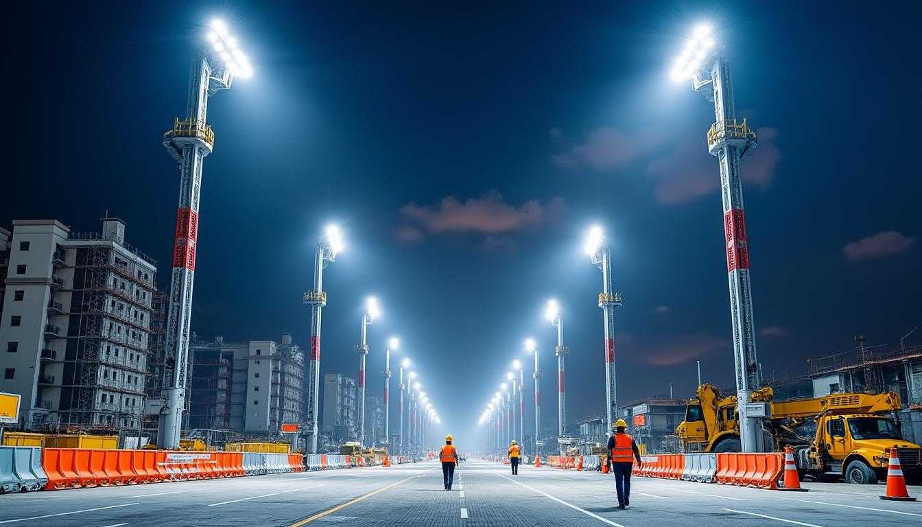 découvrez notre guide pratique pour bien choisir la location d'éclairage de chantier à lyon et assurer la sécurité et l'efficacité de vos travaux.