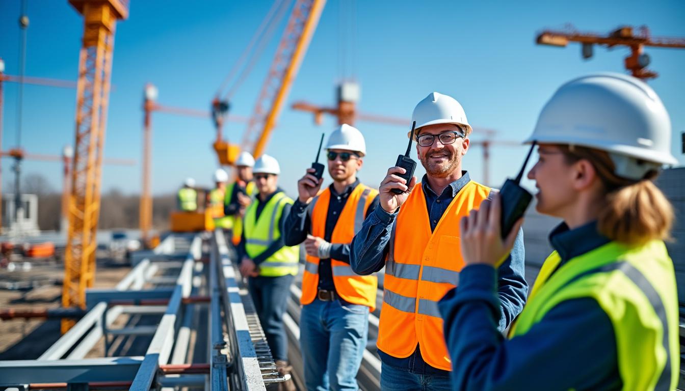 radio chantier : découvrez comment maximiser la communication et la coordination sur vos projets de construction pour améliorer l'efficacité et la sécurité.