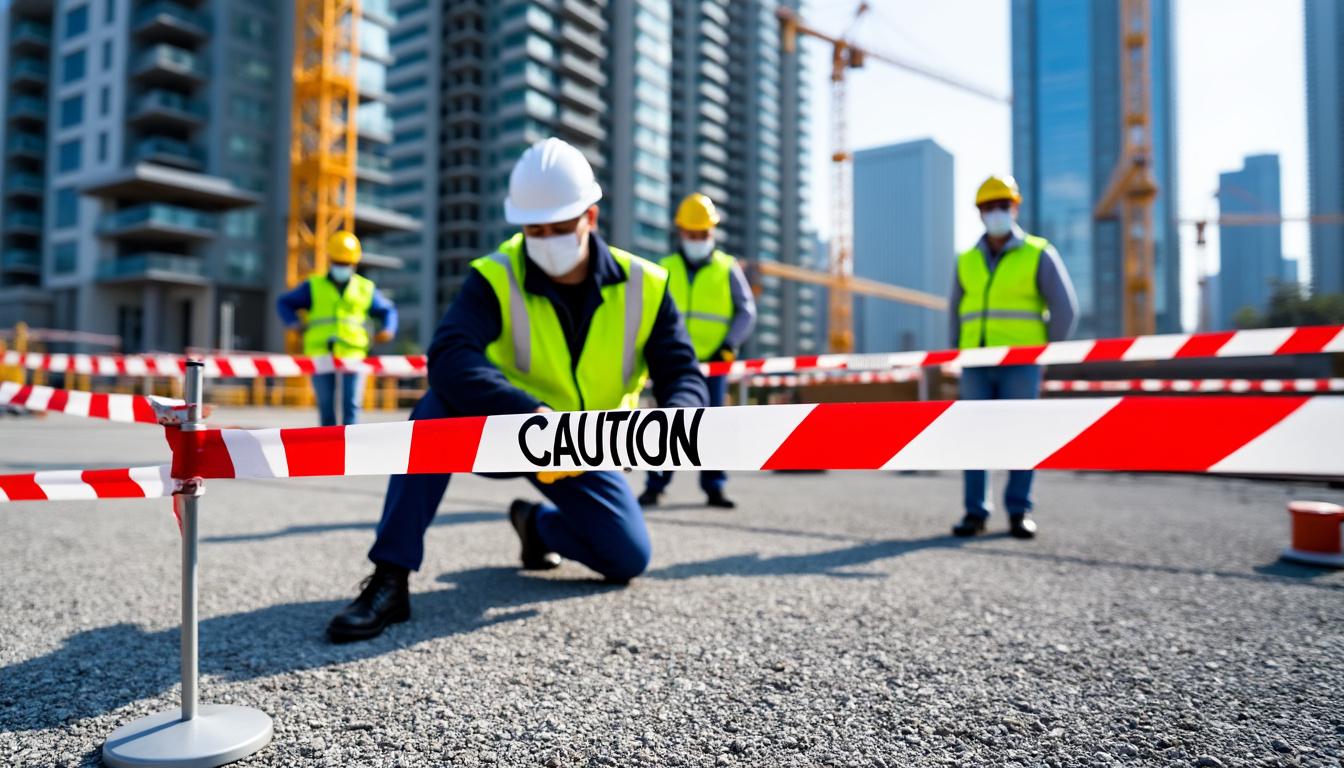 découvrez l'importance de la rubalise chantier en 2026 et apprenez comment l'utiliser efficacement pour sécuriser vos zones de travaux.